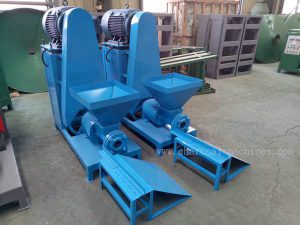 Sawdust briquette machine