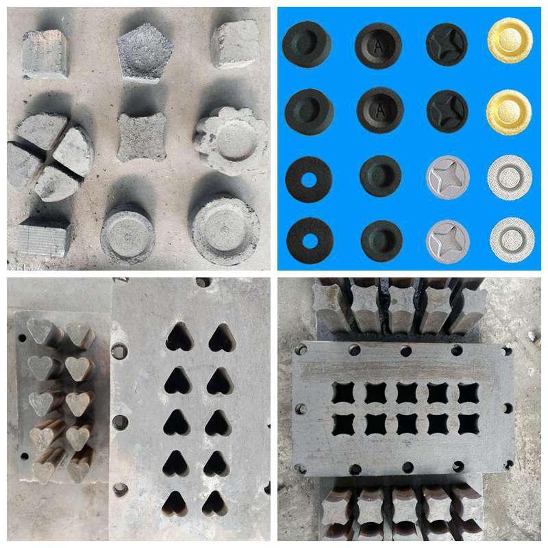 hookah charcoal press moulds