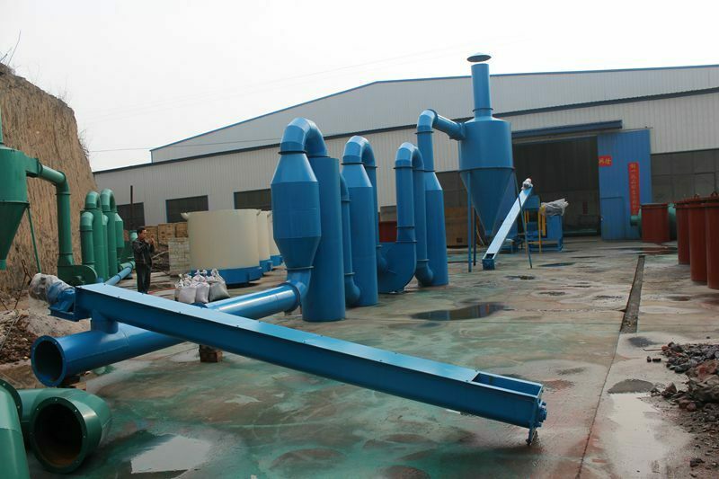 Línea de producción de briquetas de carbón