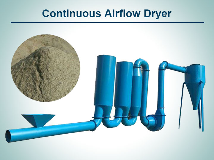 Continuous Airflow Drying Machine