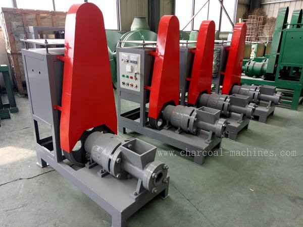 Sawdust briquette machine