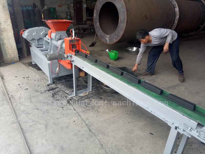 Charcoal briquette production line5