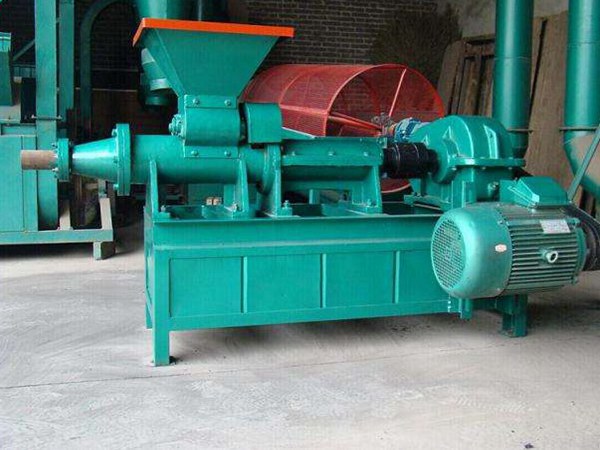 Charcoal briquette production line