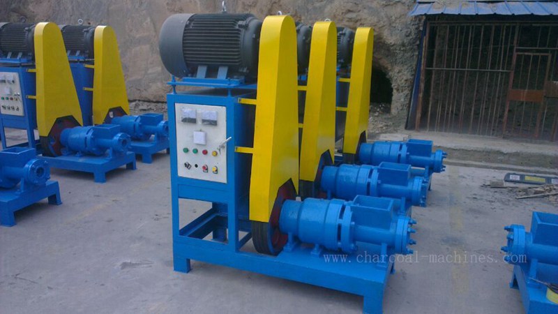 Sawdust briquette machine