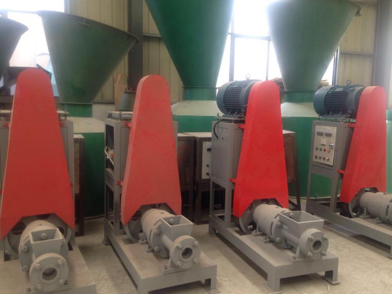 Sawdust briquette machine