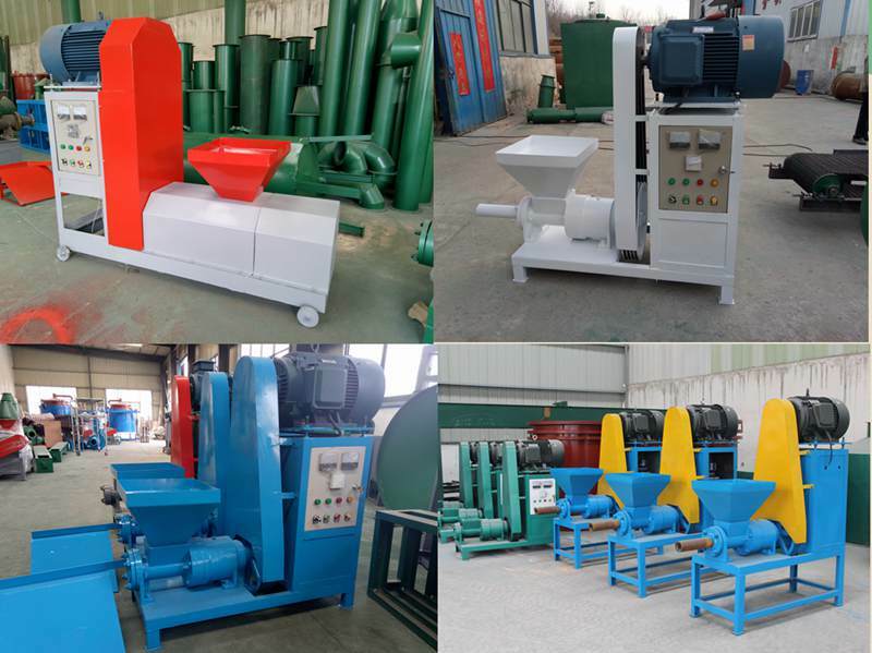 Sawdust briquetting machine