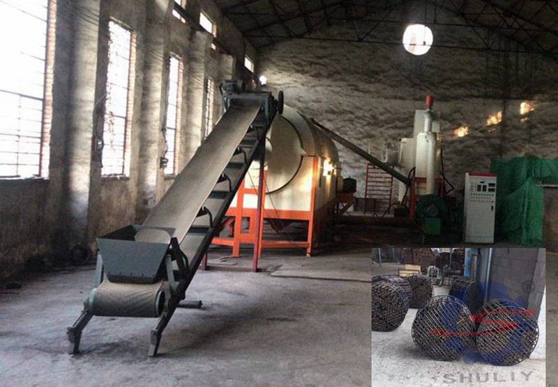 charcoal machine production line