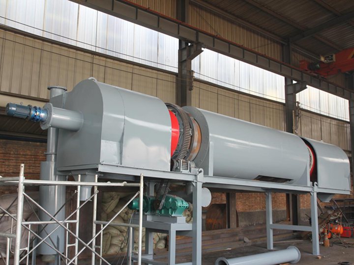 Continuous carbonization furnace