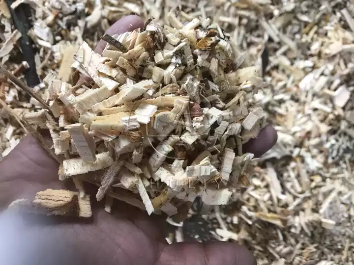 wood chips