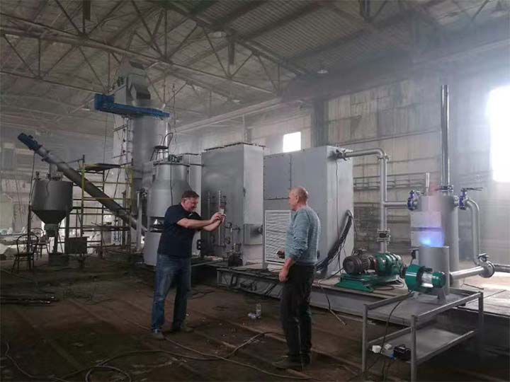 Our customers are discussing biomass gasification