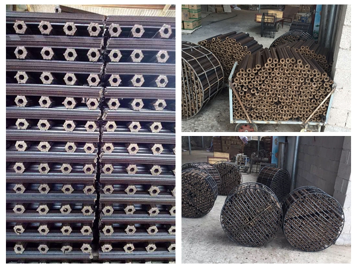 Biomass charcoal briquette