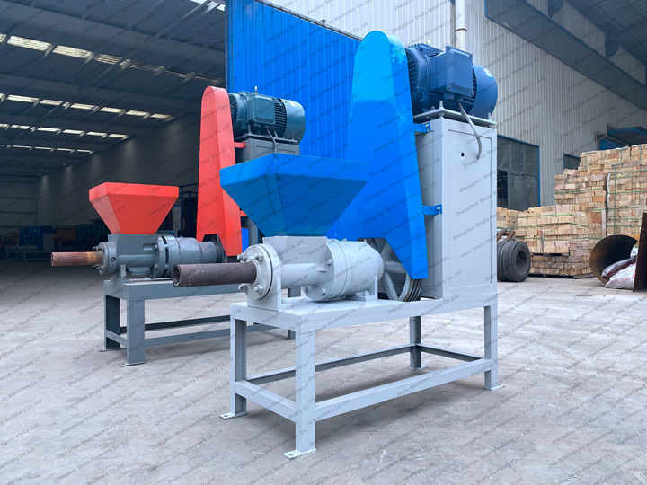 Sawdust briquette machine