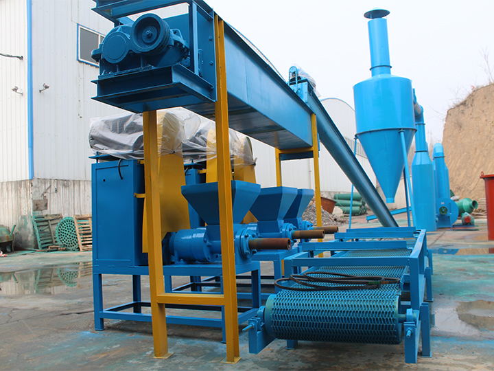 Briquette charcoal production line