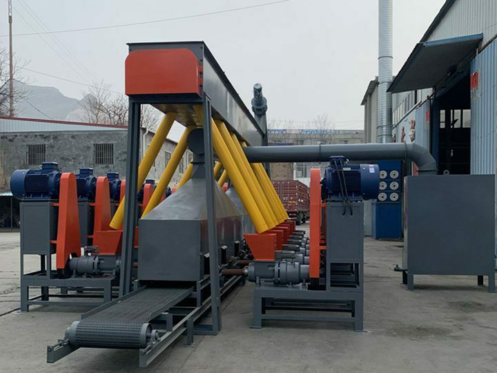 Briquette charcoal production line