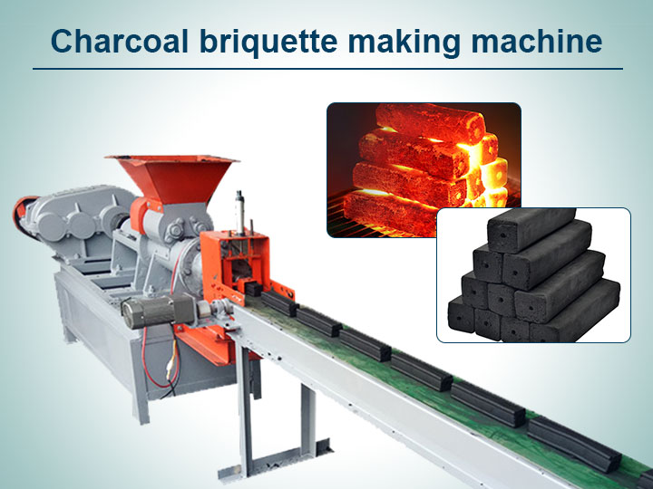 Charcoal Briquette Making Machine Charcoal Briquette Extruder