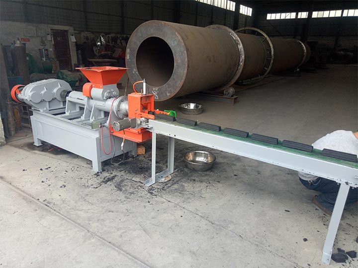 charcoal briquette machine