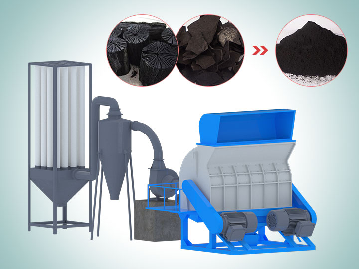 Charcoal crusher