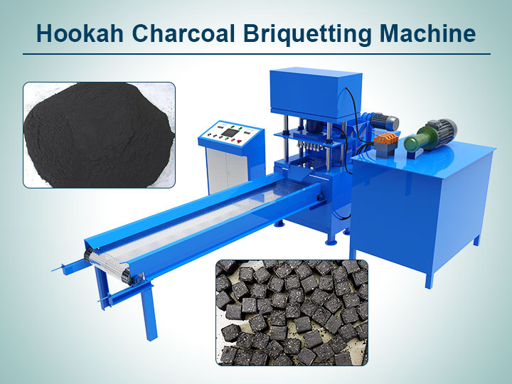 Hydraulic&Mechanical Hookah Charcoal Briquetting Machine