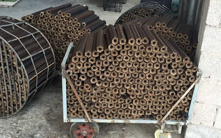 Briquetas de carbón