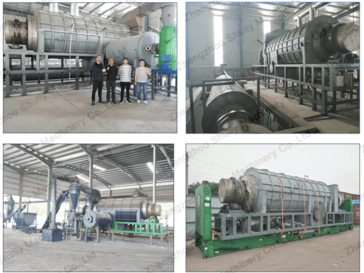 Charcoal carbonization furnace