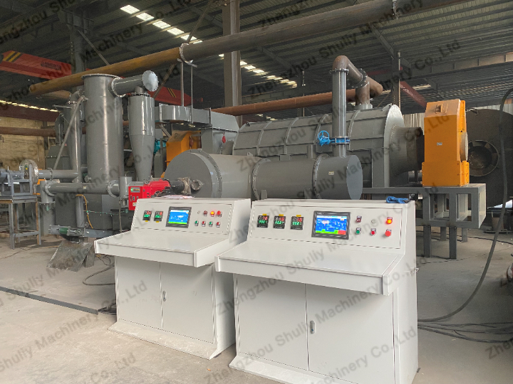 Carbonization furnace intelligent control panel