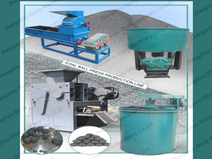 BBQ charcoal production line