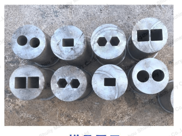 Charcoal briquette production equipment molds