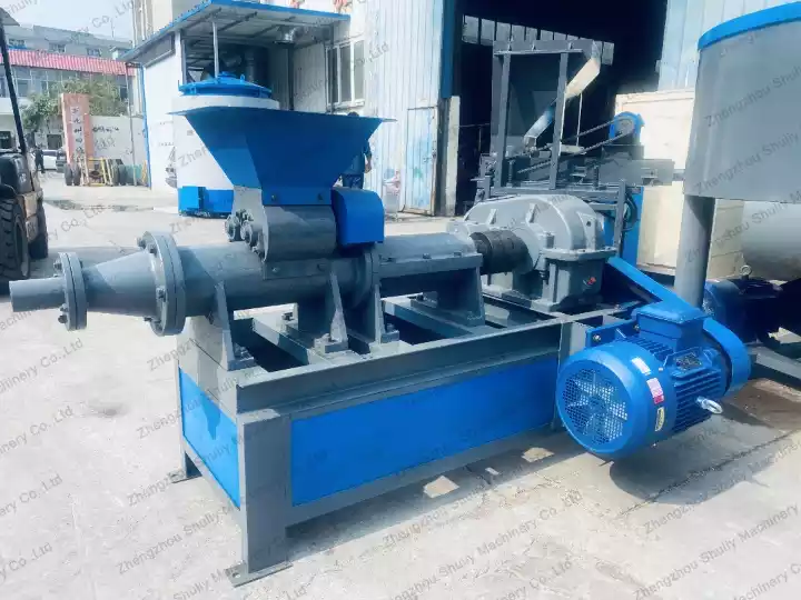 charcoal briquette machine