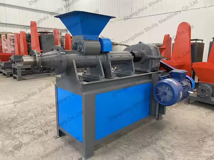 An Indonesian Customer Purchased A Charcoal Briquette Machine