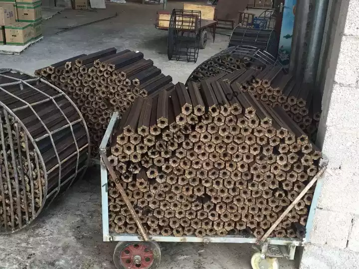 Briquetas de aserrín