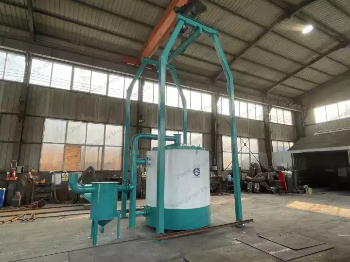 vertical carbonization furnace