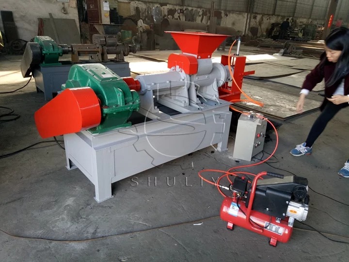 charcoal extruder machine