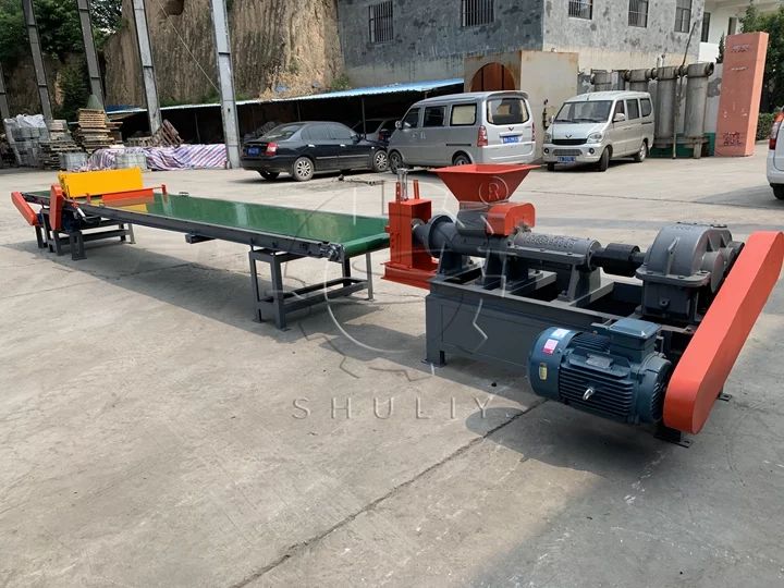 charcoal briquette machine