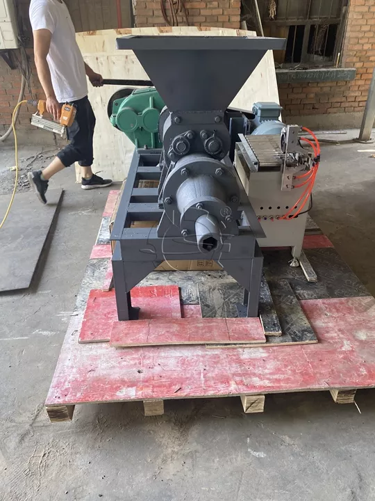 charcoal briquette extruder machine