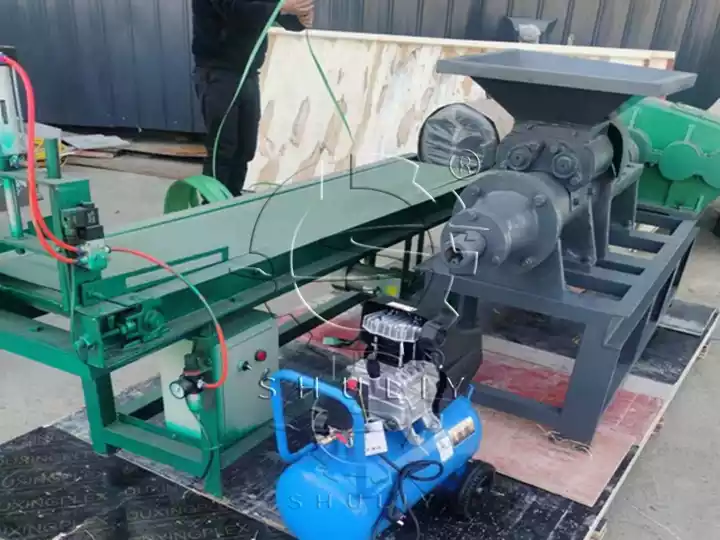 charcoal briquette press machine