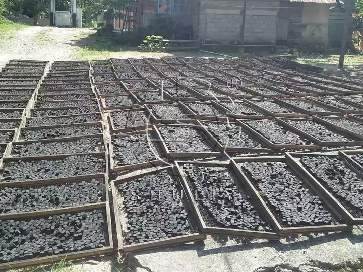 charcoal making production