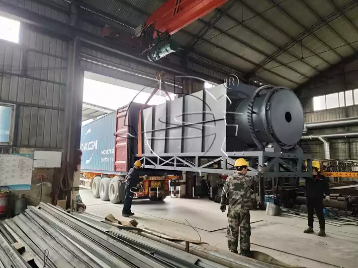 Charcoal Carbonization Furnace To Iraqi