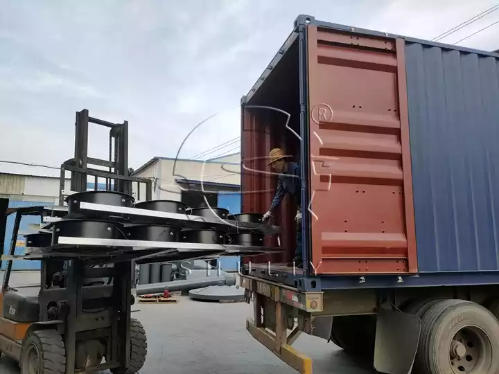 Biomass Charcoal Furnace Loading Site