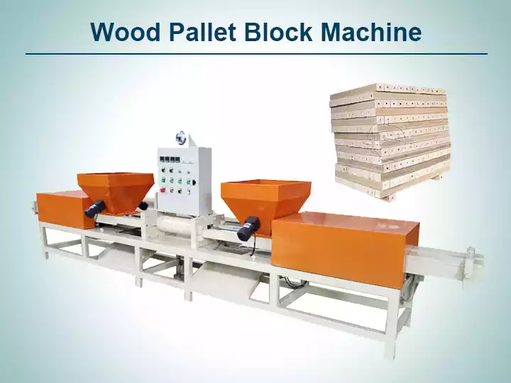 Wood Pallet Block Machine | Sawdust Blocks Press Extruder