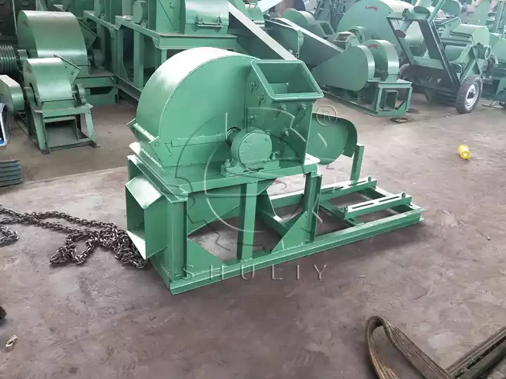 Máquina trituradora de madera