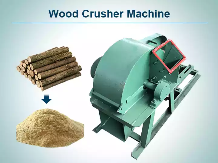Small Wood Crusher Machine | Sawdust Making Equipment