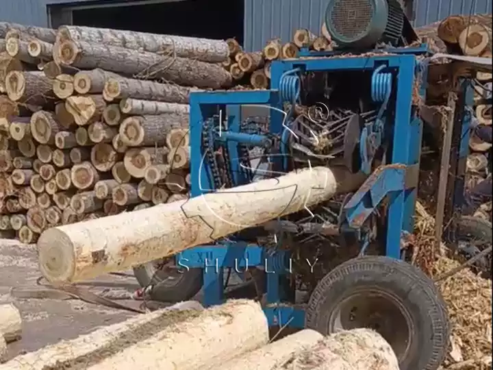 Wood Debarker Machine
