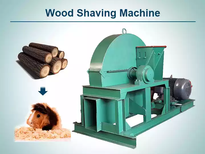 Wood Shaving Machine For Animal Bedding