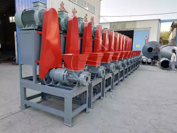 Machines à briquettes de sciure