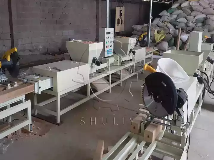 Wood Sawdust Pallet Block Making Machine