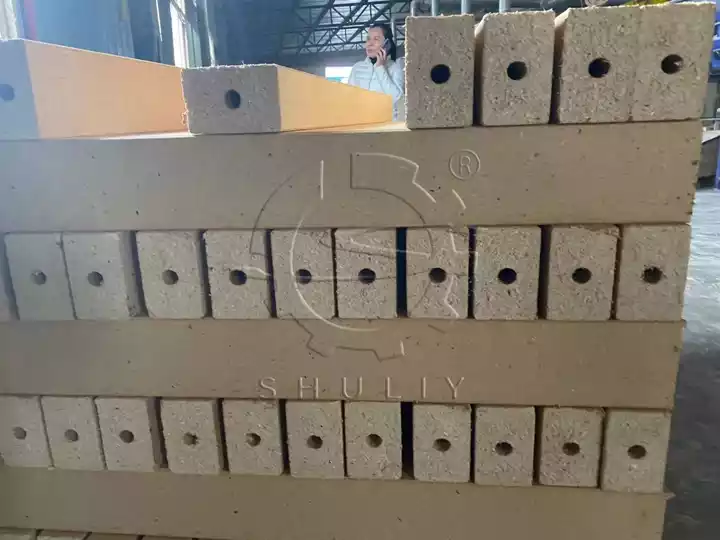 Sawdust Block Production