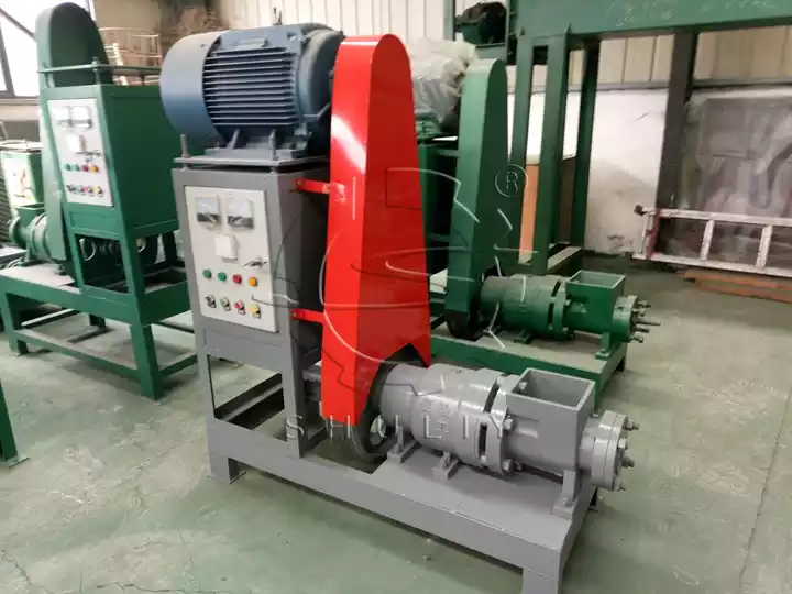 Wood Waste Briquette Machine