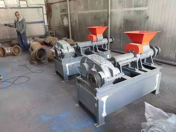 Charcoal Briquettes Extruder Machines