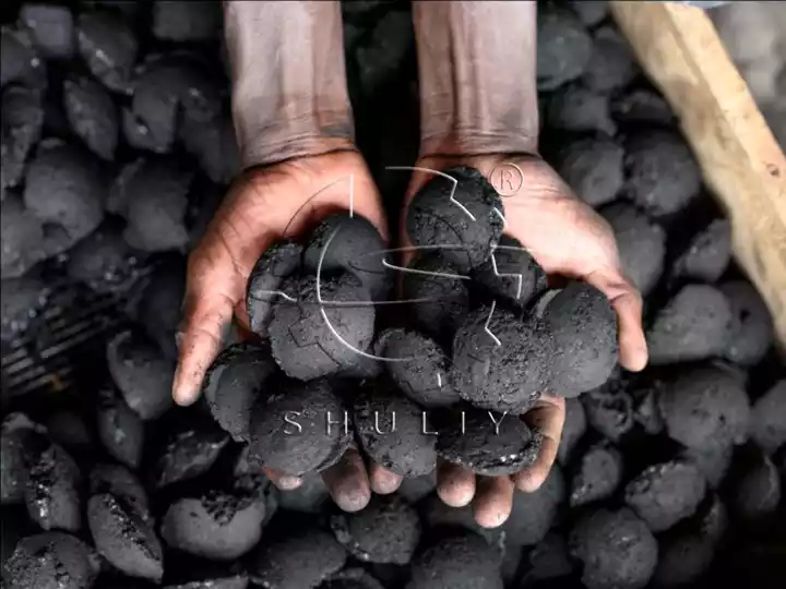 Зеленый уголь для барбекю