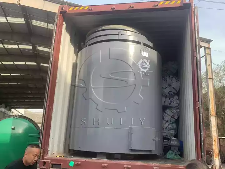 Forno de Carbonização de Carvão